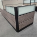 Patterned Low Cubicle Wall Panels